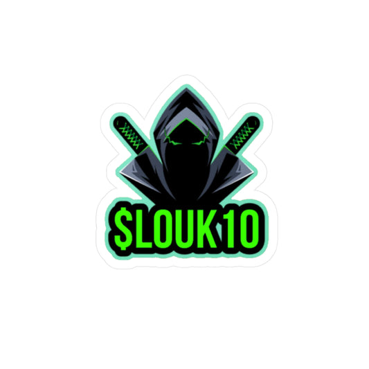 Slouk10 Kiss-Cut Vinyl Decals
