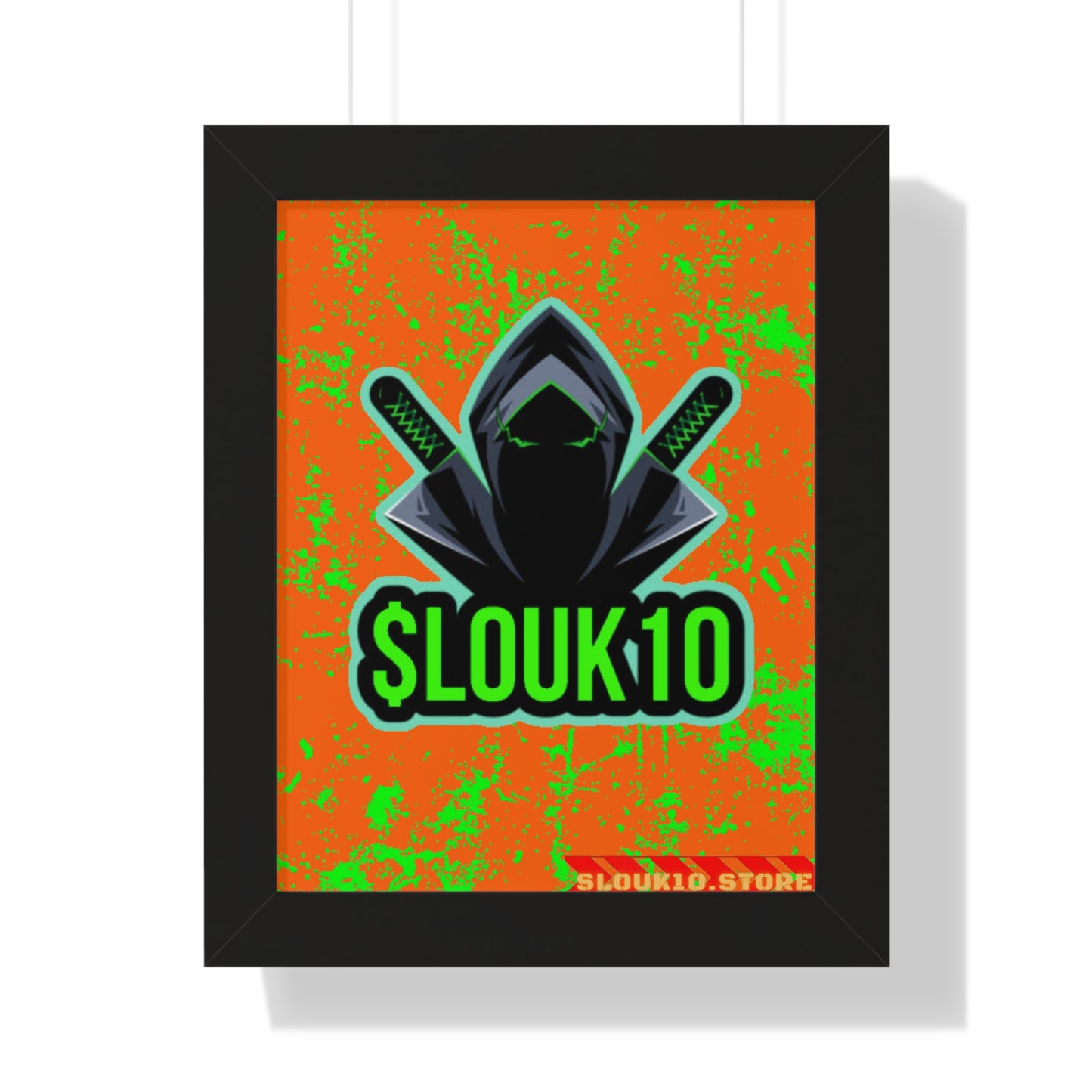 Framed Vertical slouk10 Poster
