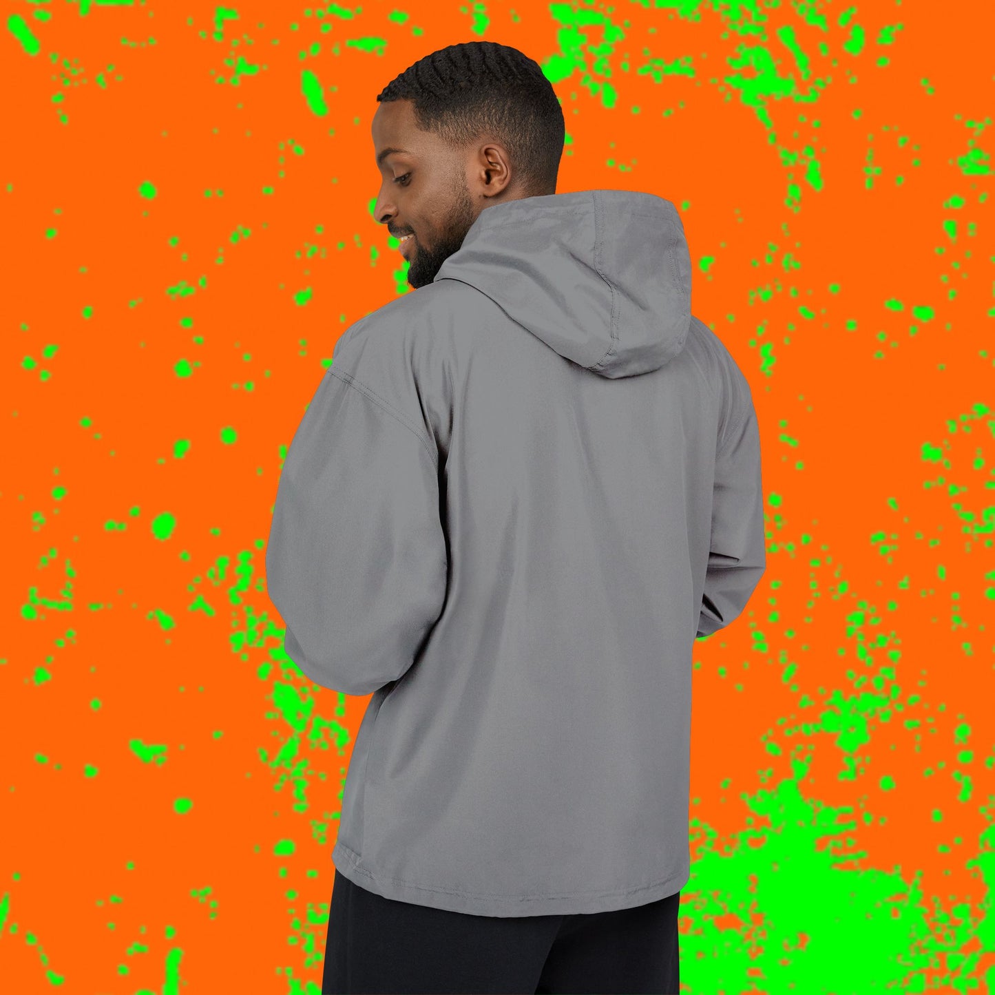King Slouk Champion Vibrant Packable Anorak Jacket – Unisex Outdoor Essential, Lightweight Windbreaker, Perfect for Travel, Festivals, and Everyday Adventures