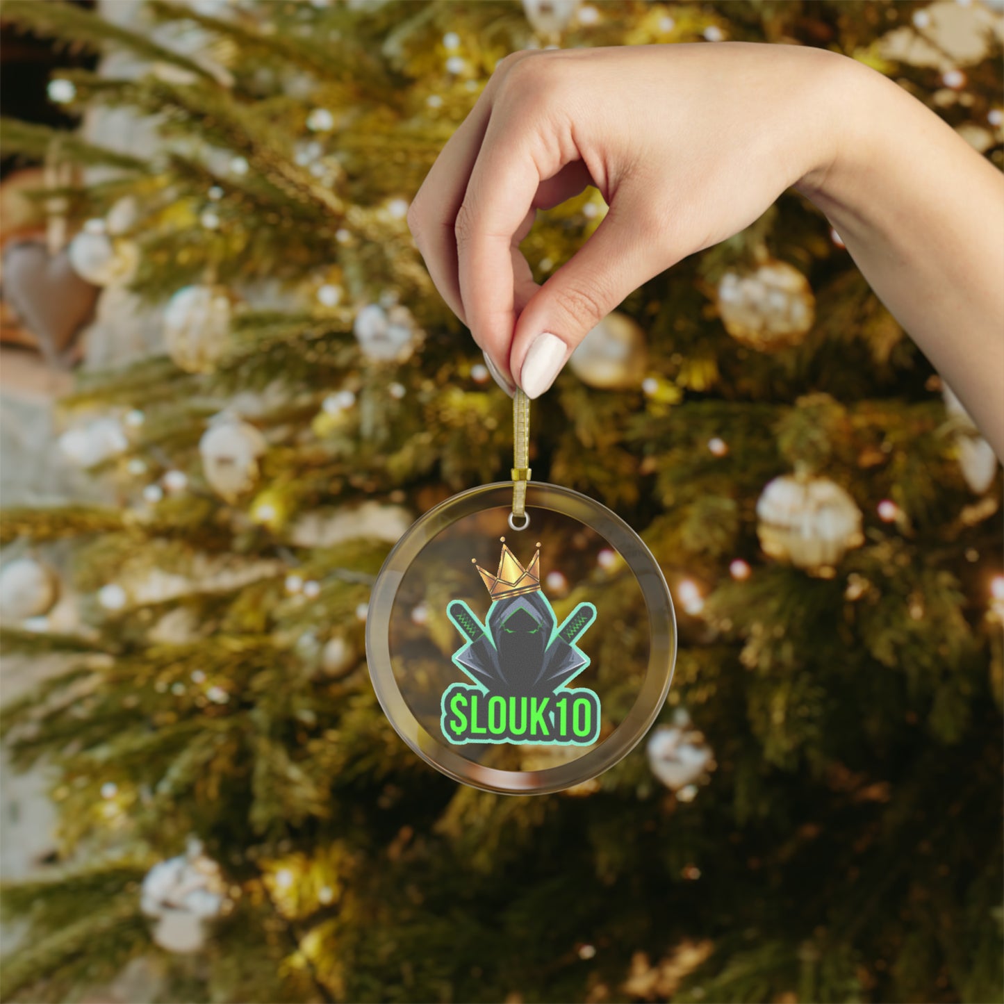 King slouk Glass Ornaments
