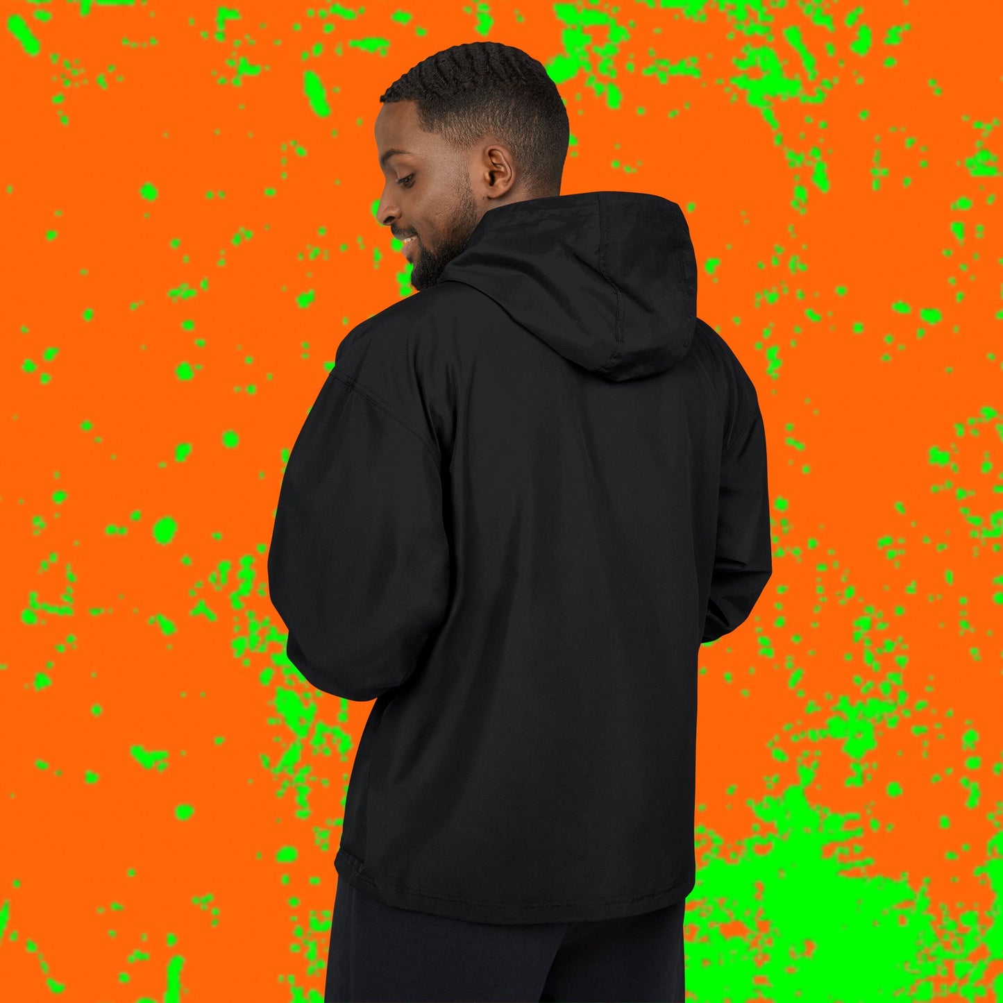 King Slouk Champion Vibrant Packable Anorak Jacket – Unisex Outdoor Essential, Lightweight Windbreaker, Perfect for Travel, Festivals, and Everyday Adventures