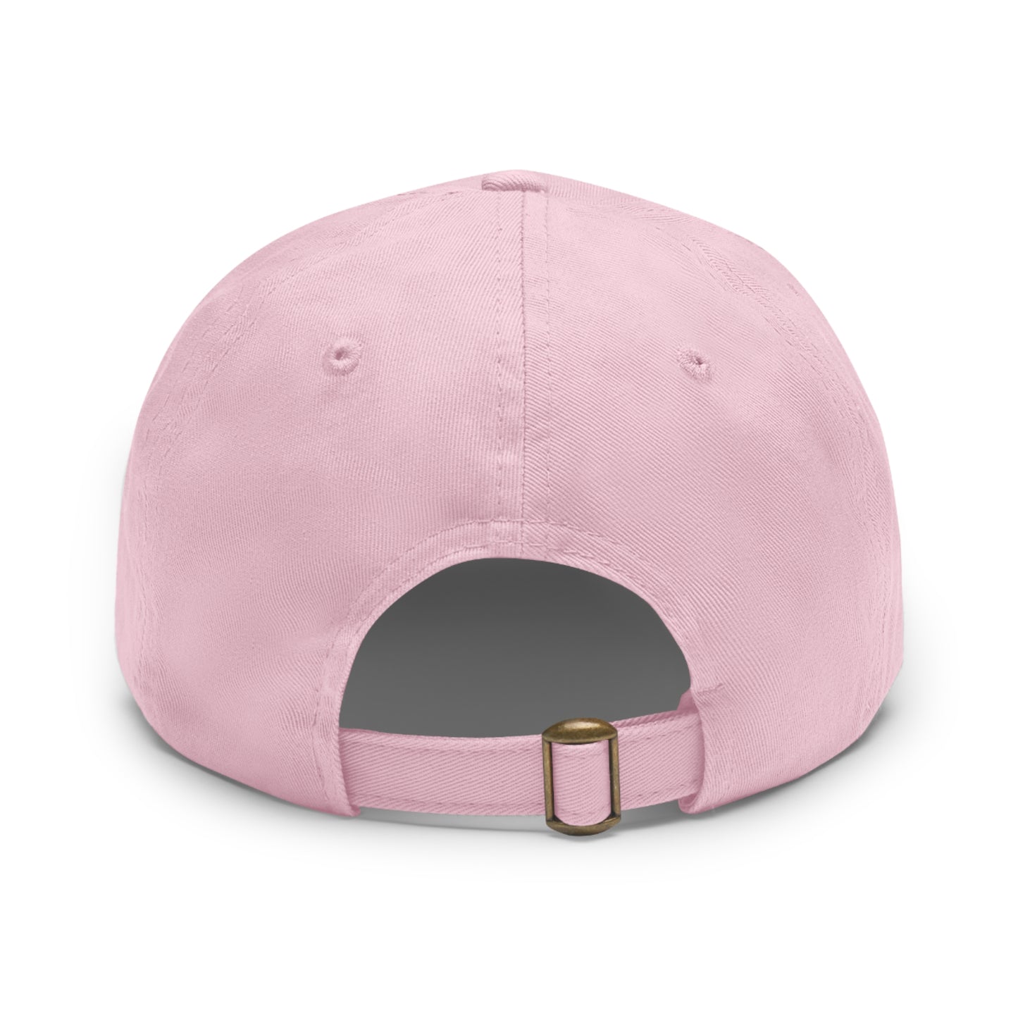 Slouk10 Dad Hat with Leather Patch (Rectangle)