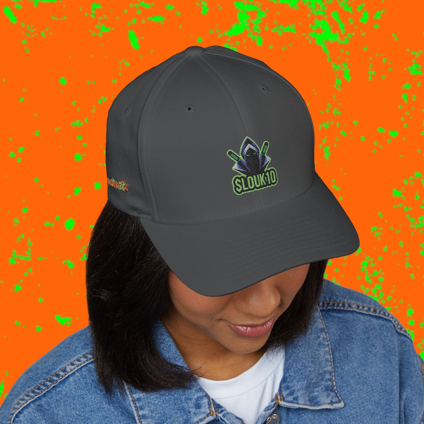Sleek Slouk10 Embroidered Cap