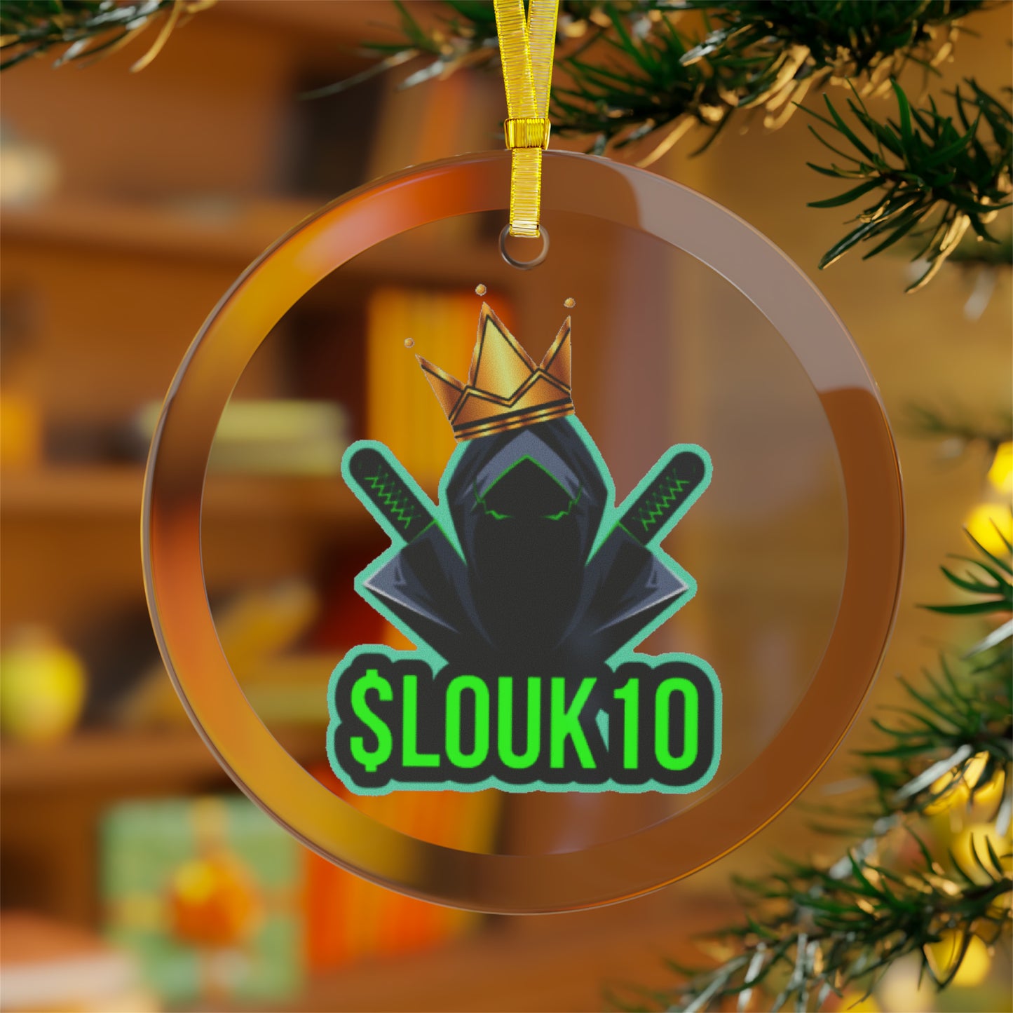 King slouk Glass Ornaments