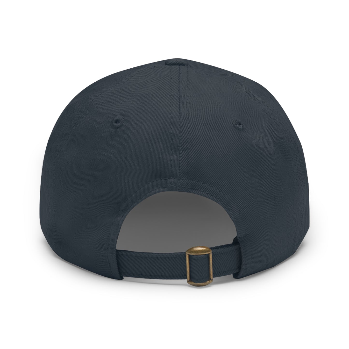 Slouk10 Dad Hat with Leather Patch (Rectangle)