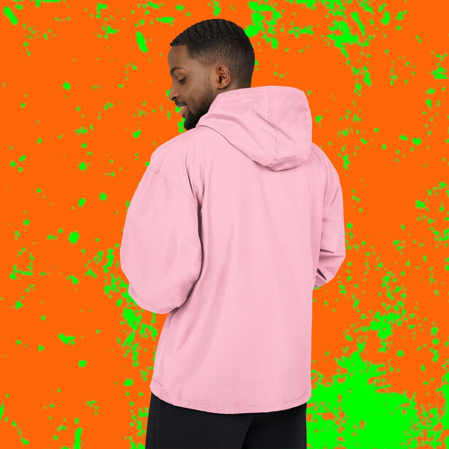 King Slouk Champion Vibrant Packable Anorak Jacket – Unisex Outdoor Essential, Lightweight Windbreaker, Perfect for Travel, Festivals, and Everyday Adventures