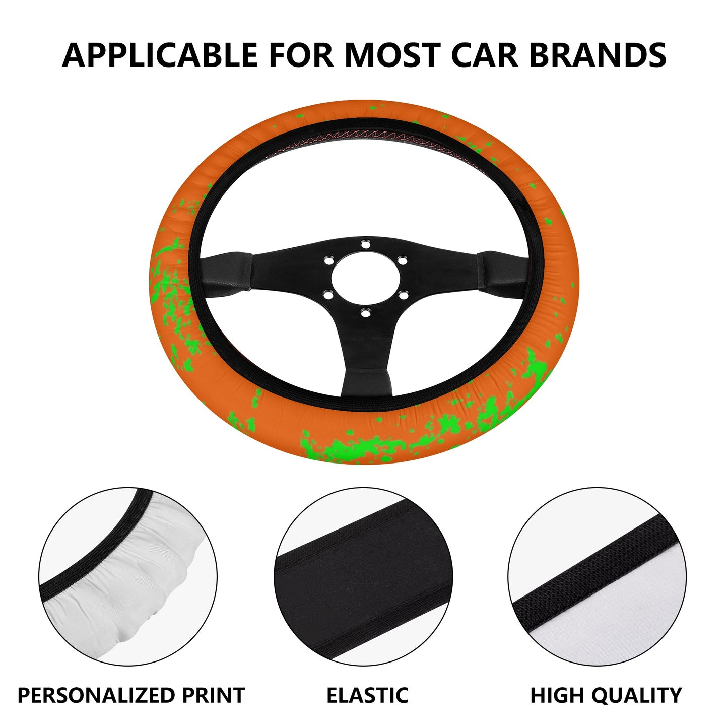 Car Steering Wheel Cover