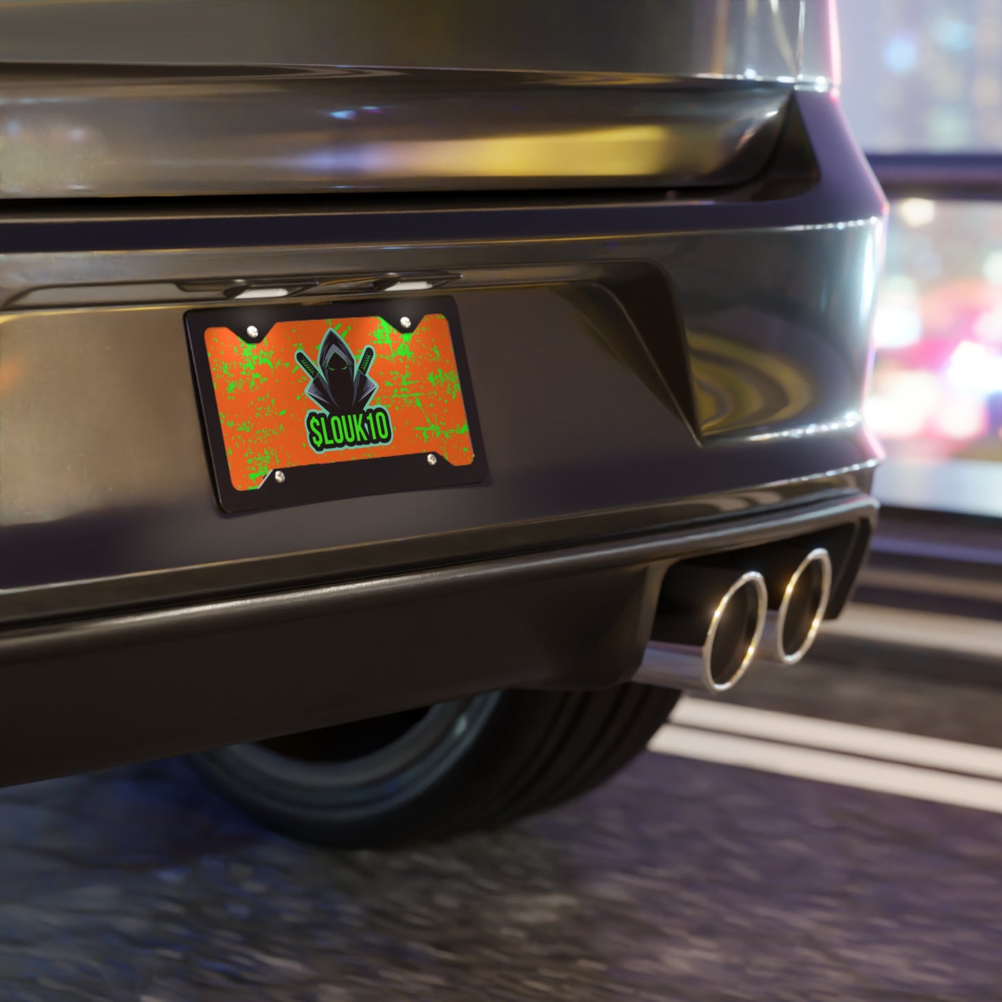 Slouk10 Vanity Plate