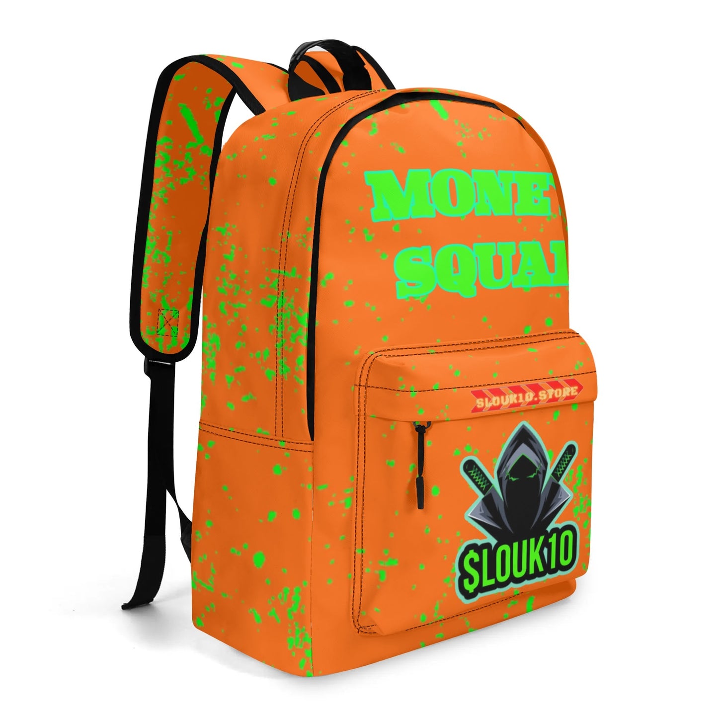 Slouk10 (PU) Leather School Backpack