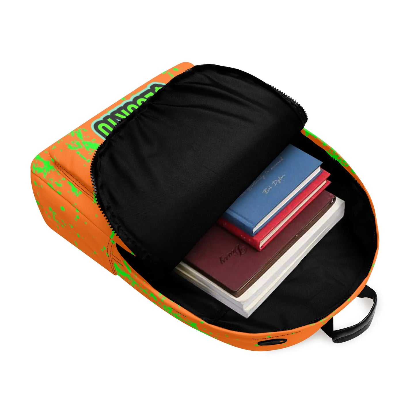 Slouk10 (PU) Leather School Backpack