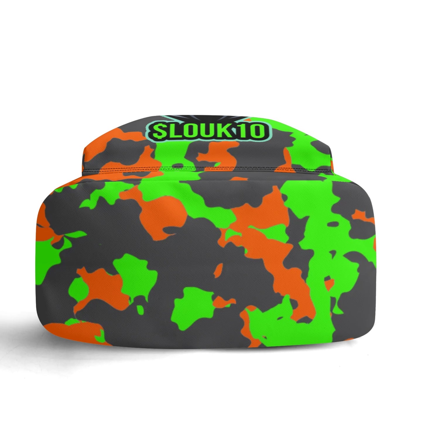 Slouk10 camo (PU) Leather School Backpack