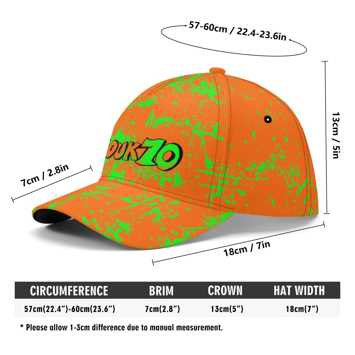 Slouk10 paint splash hat!!