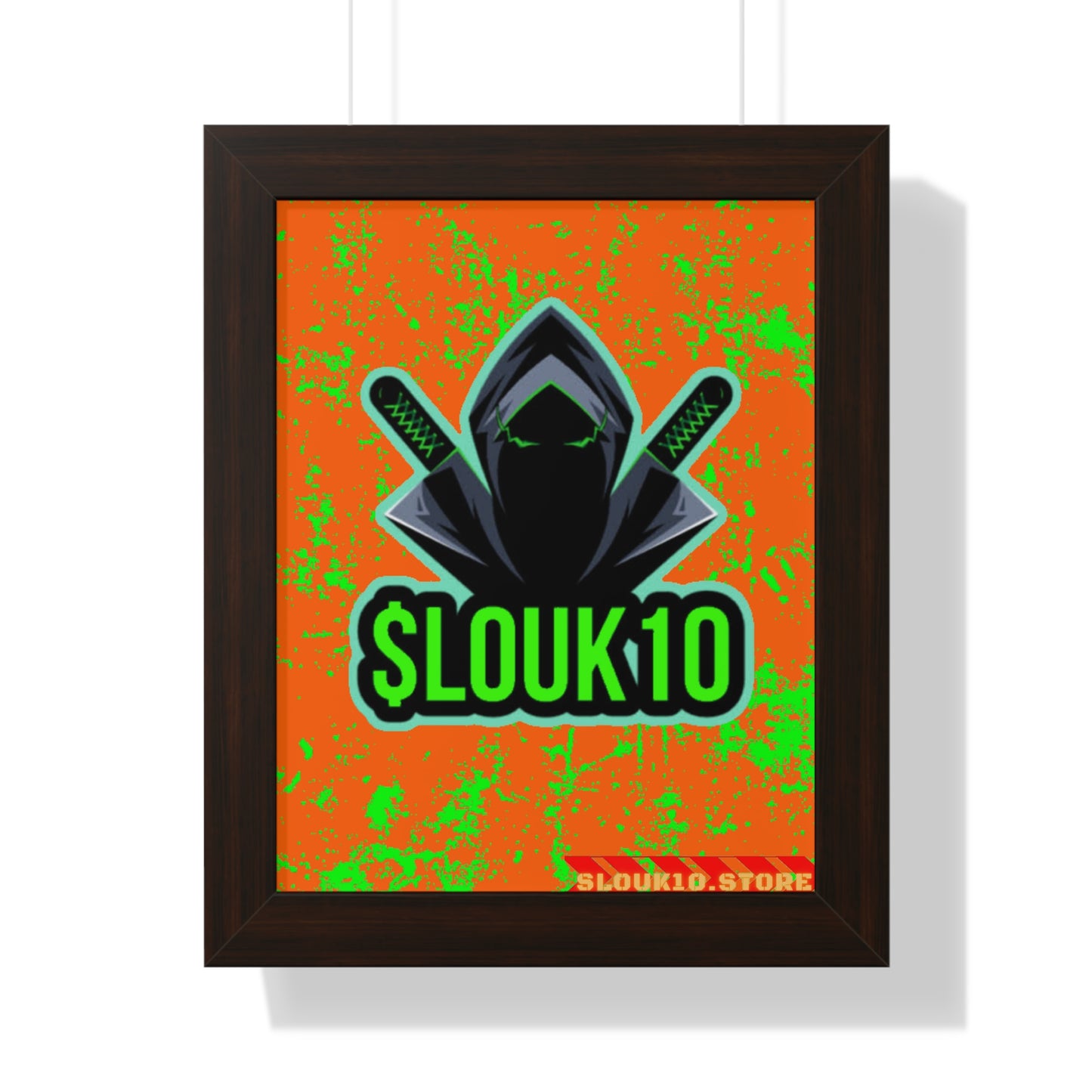 Framed Vertical slouk10 Poster