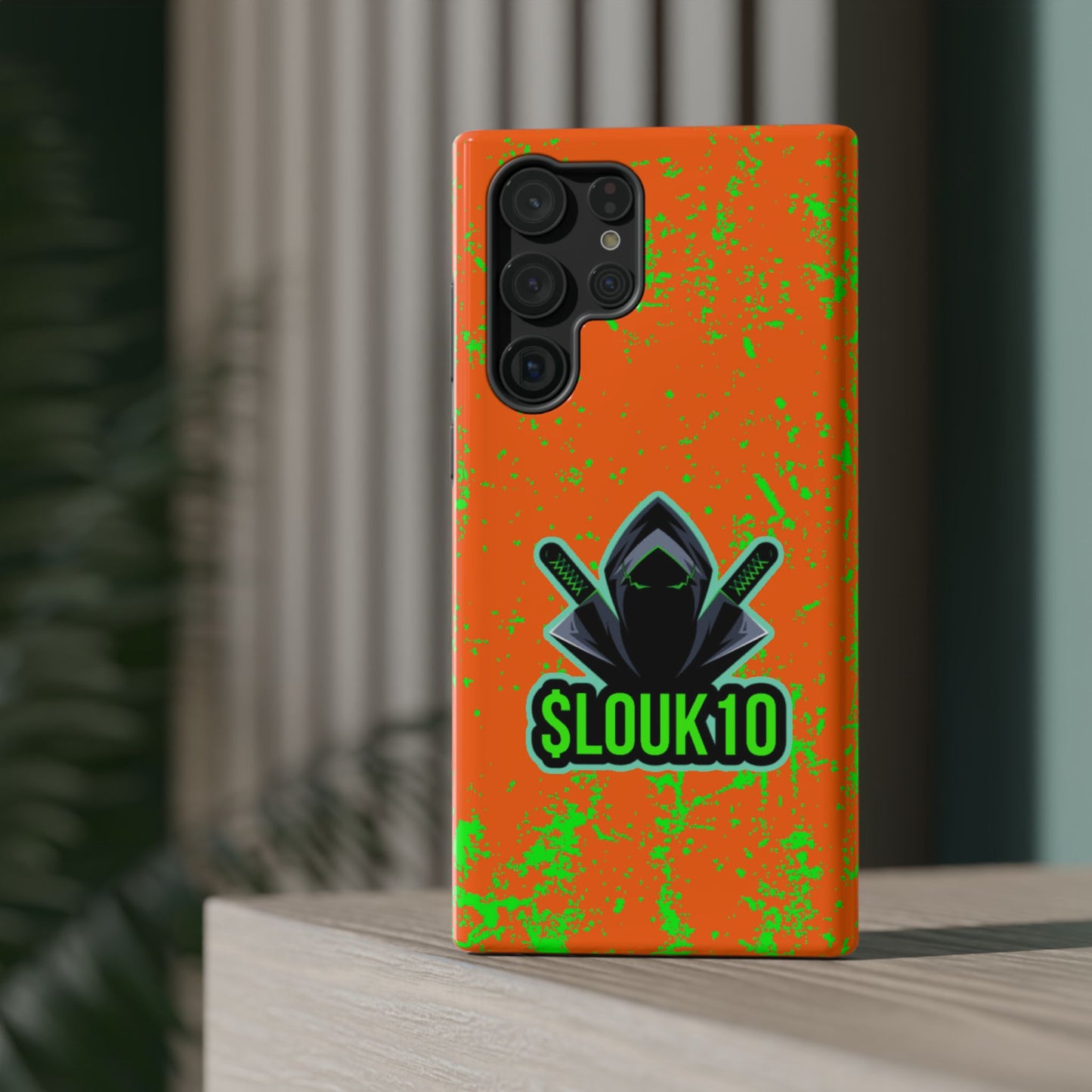 Slouk10 Impact-Resistant Phone Case