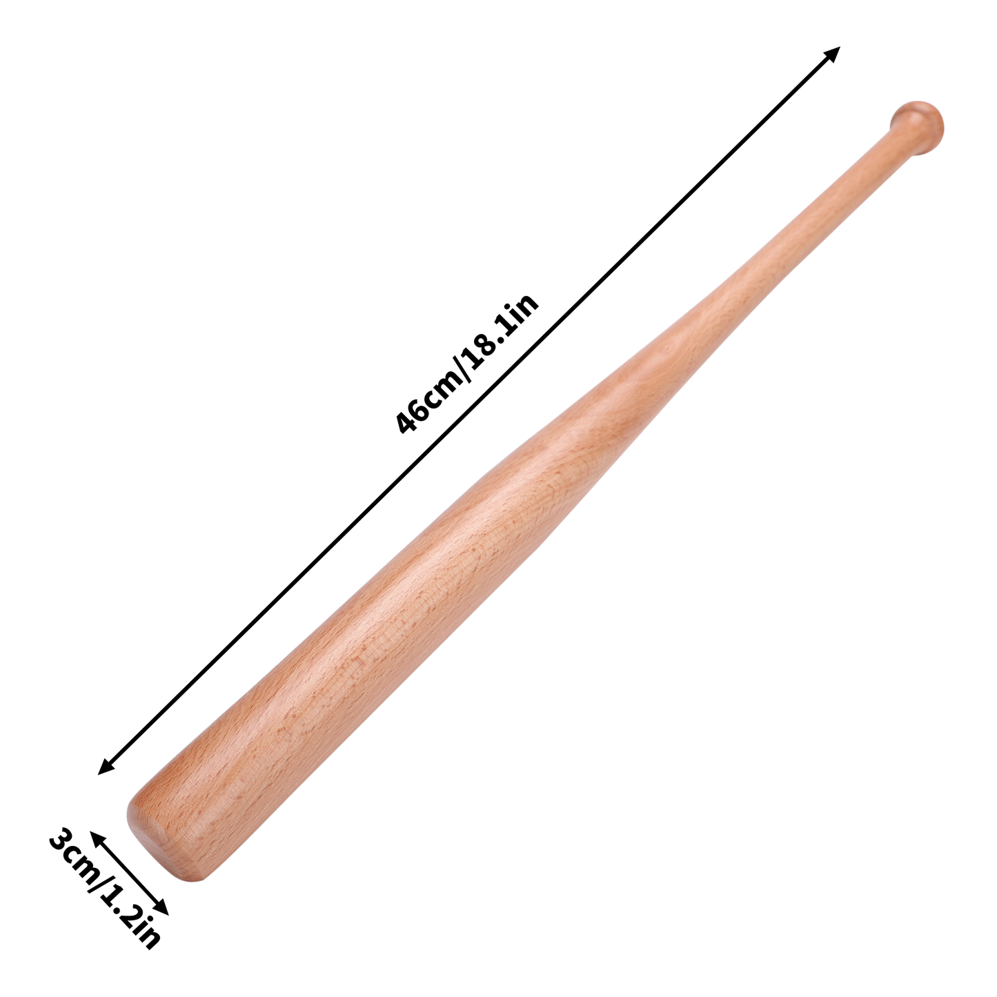 Engraved $louk10 Wooden Mini Baseball Bat