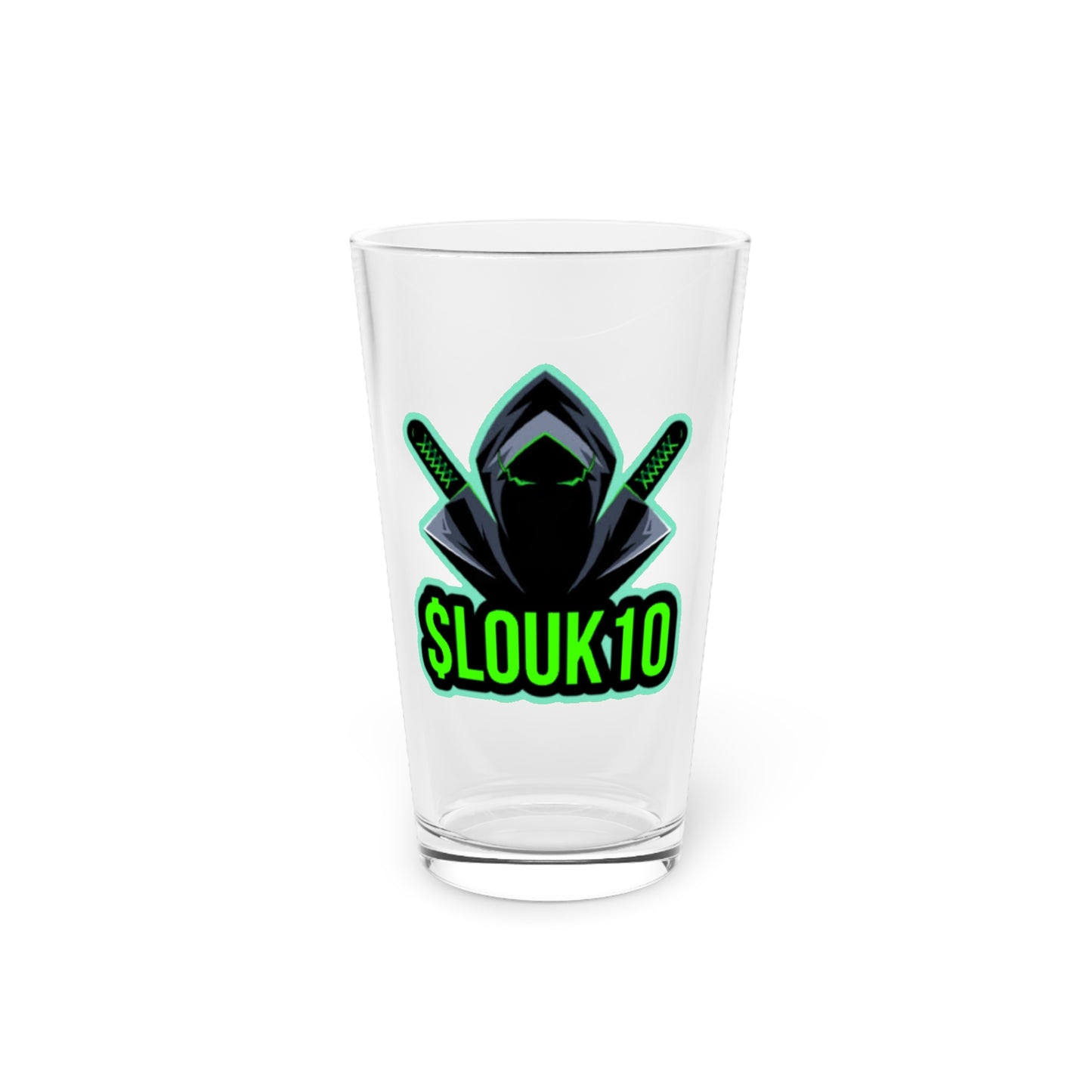 Slouk10 Pint Glass, 16oz