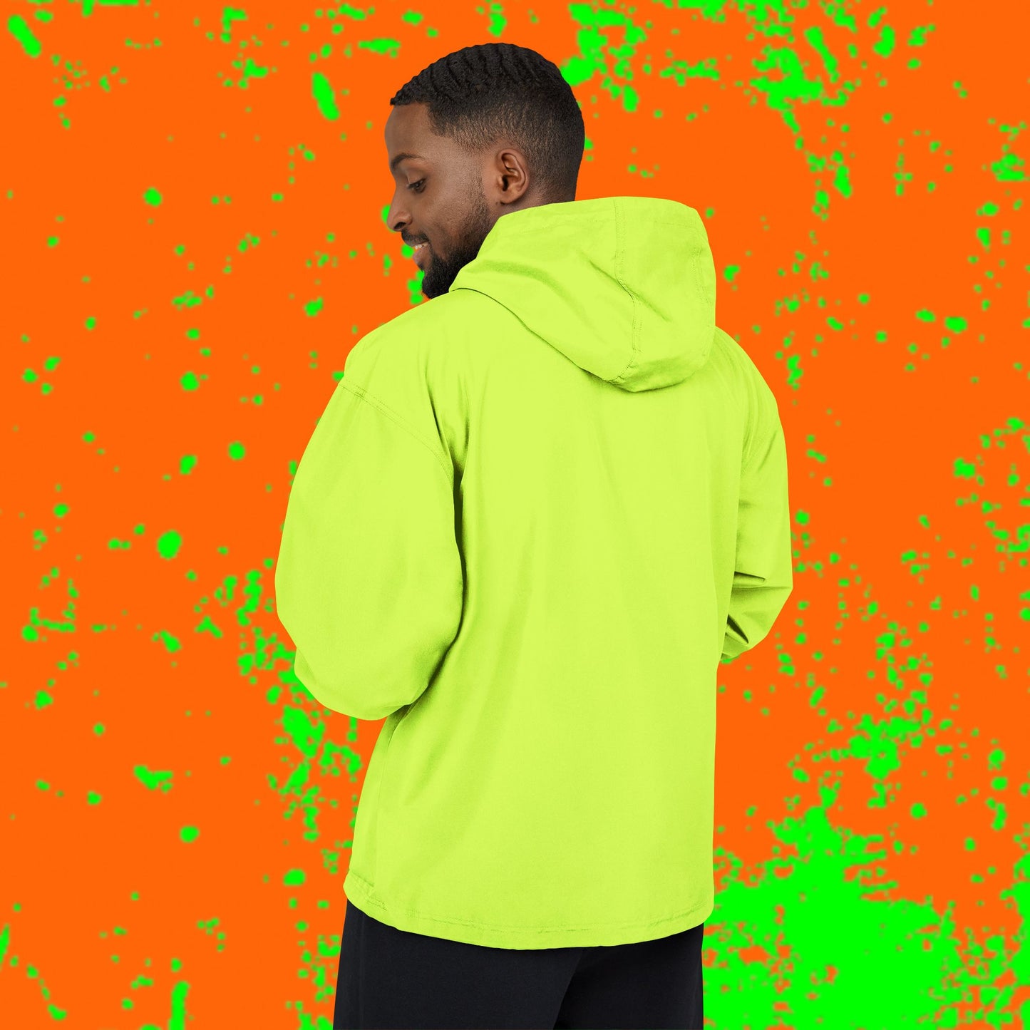 King Slouk Champion Vibrant Packable Anorak Jacket – Unisex Outdoor Essential, Lightweight Windbreaker, Perfect for Travel, Festivals, and Everyday Adventures