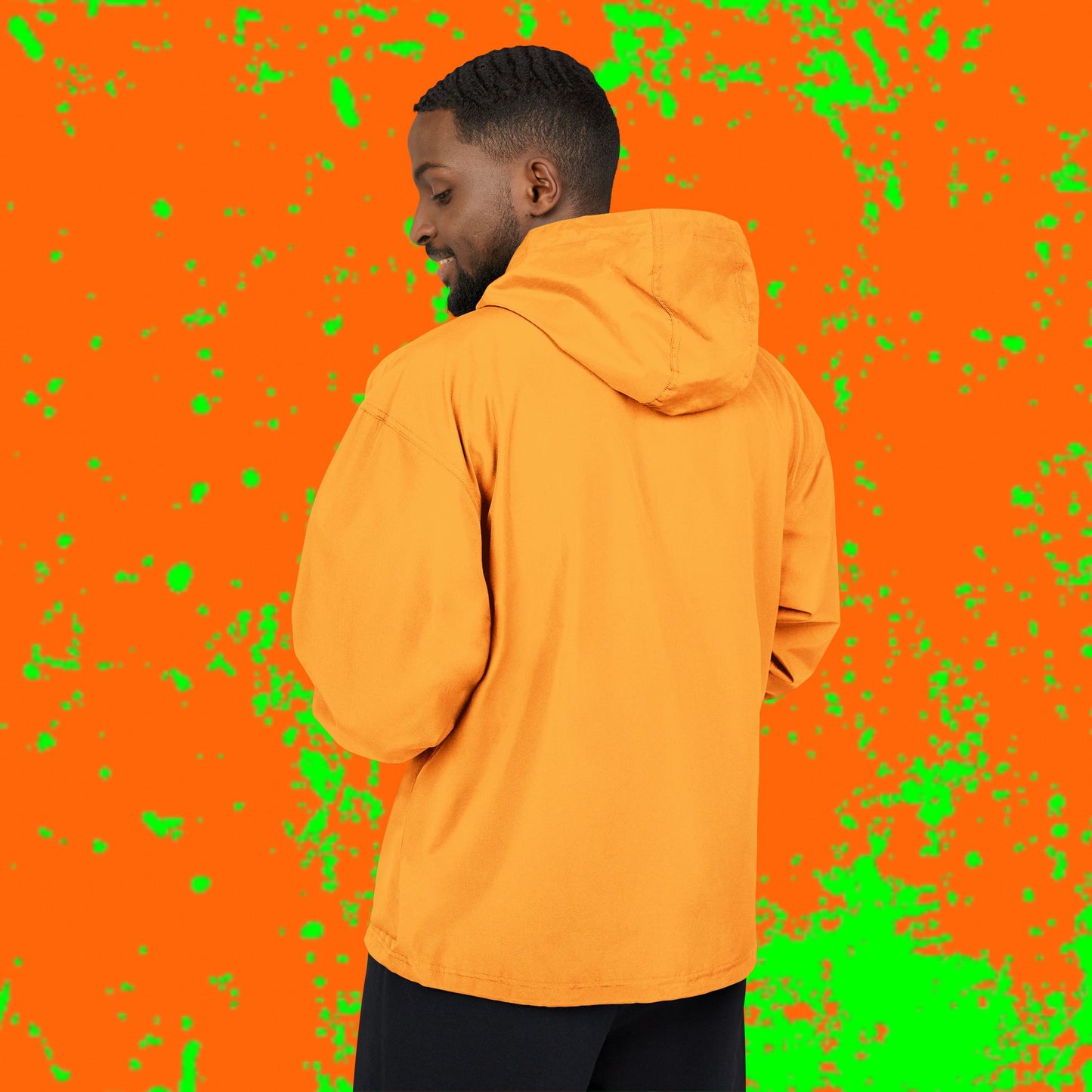 King Slouk Champion Vibrant Packable Anorak Jacket – Unisex Outdoor Essential, Lightweight Windbreaker, Perfect for Travel, Festivals, and Everyday Adventures