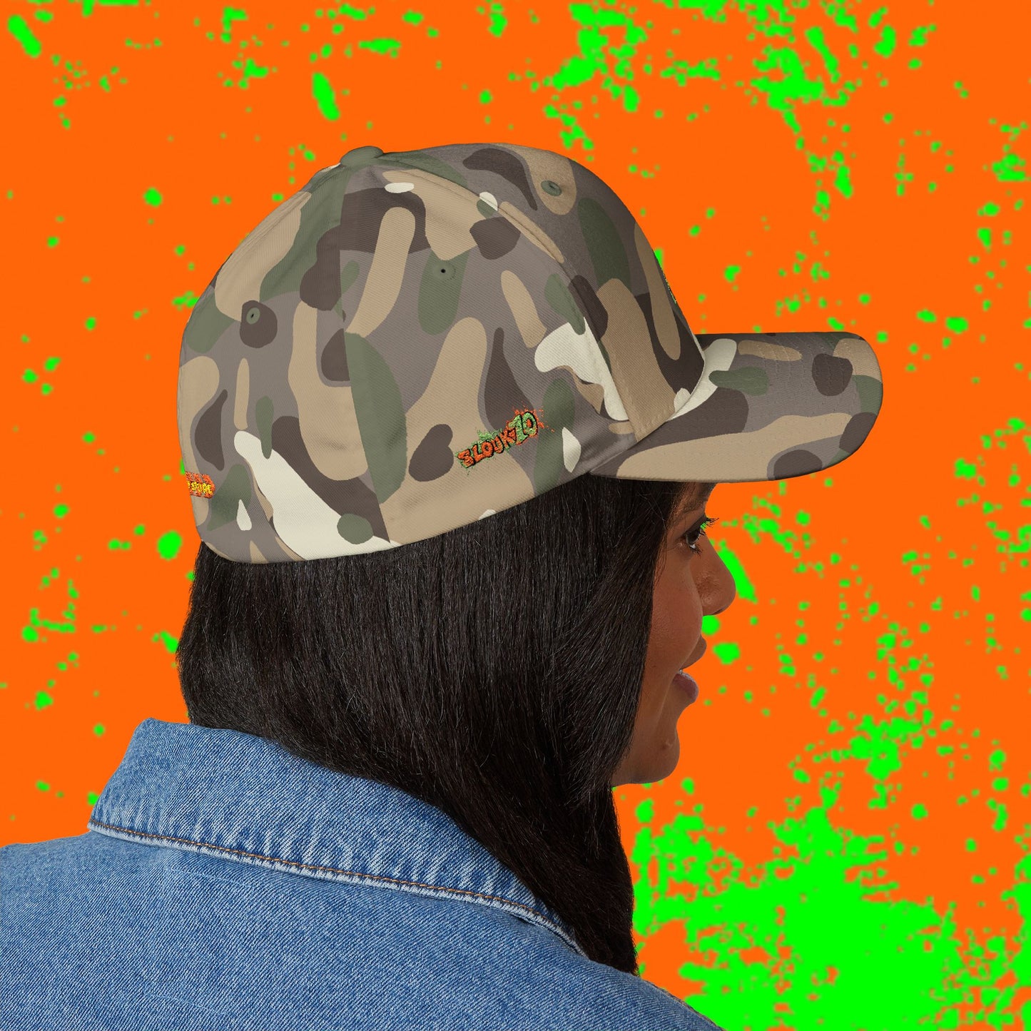 Sleek Slouk10 Embroidered Cap