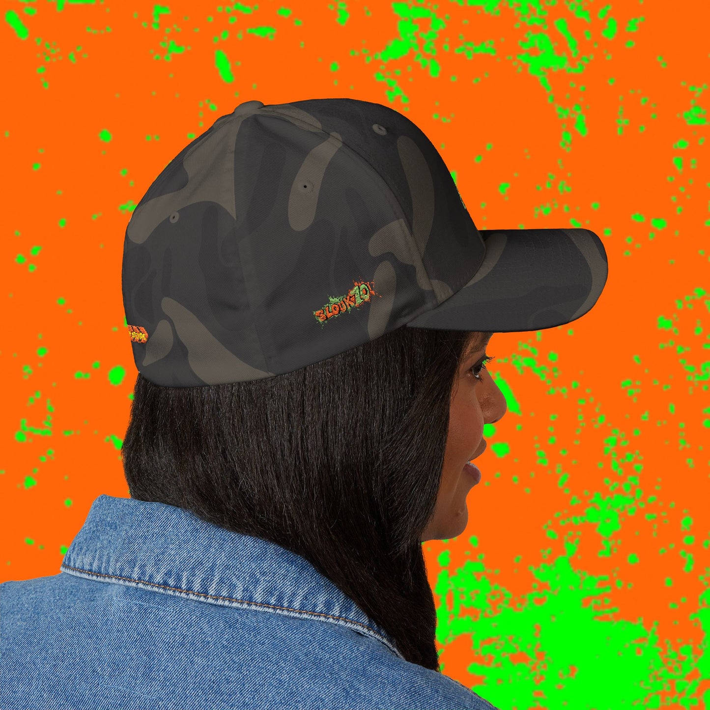 Sleek Slouk10 Embroidered Cap