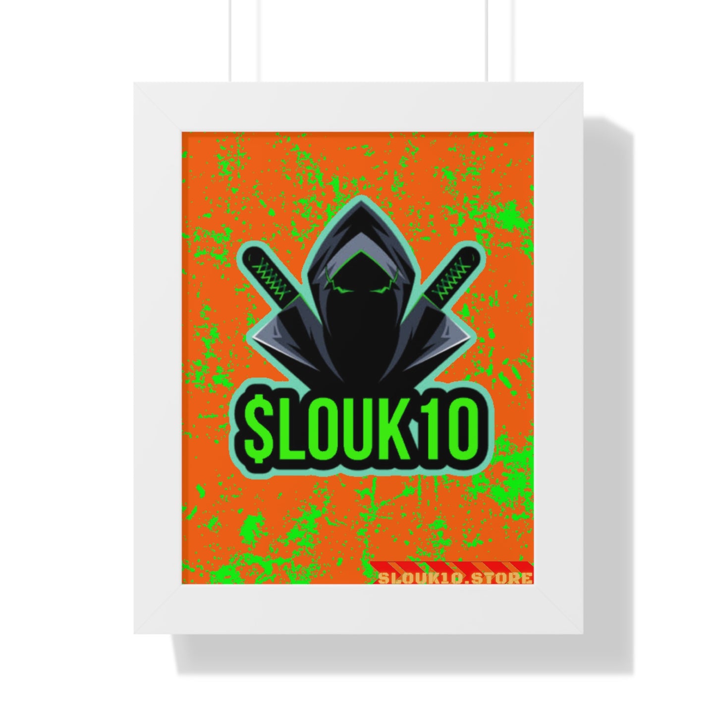 Framed Vertical slouk10 Poster