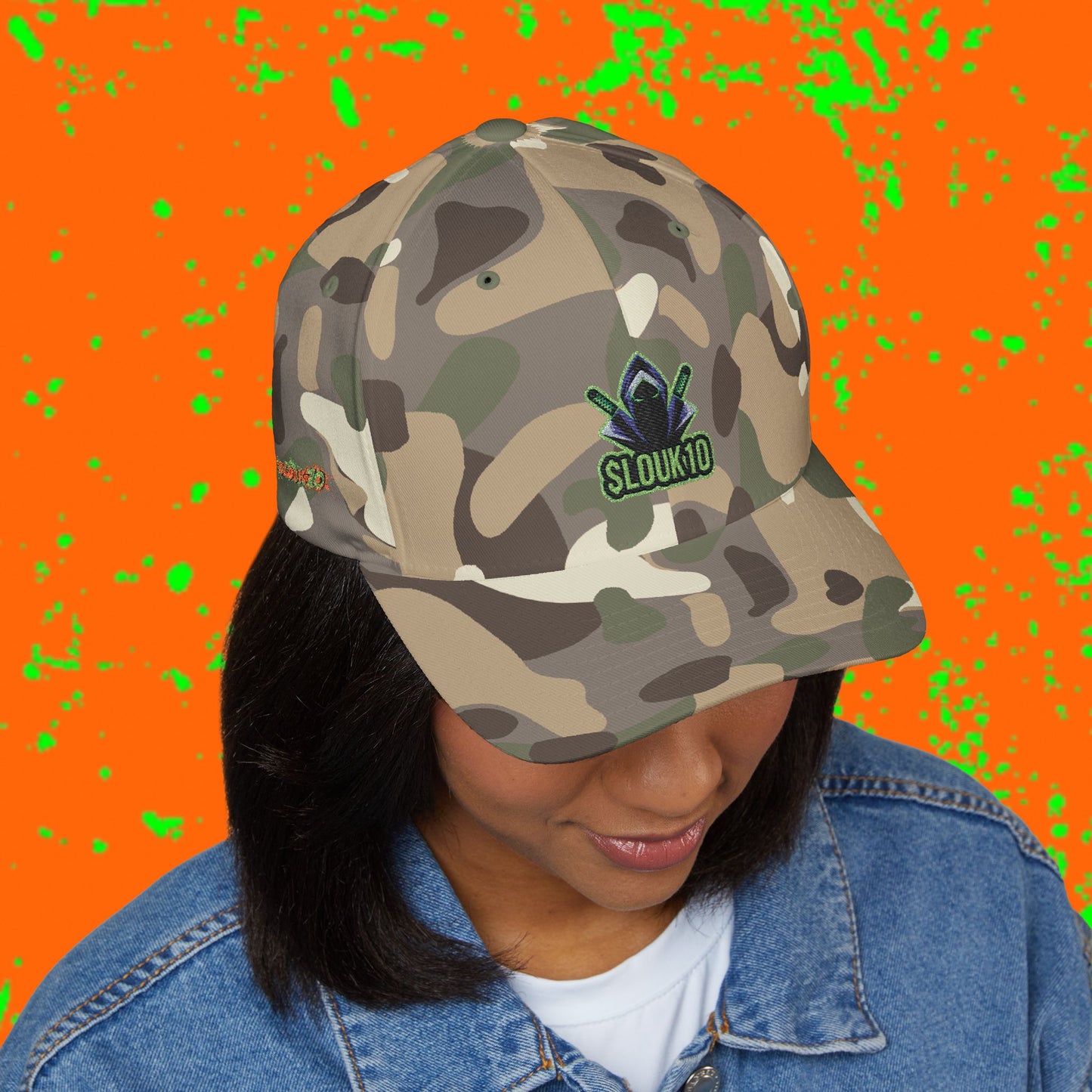 Sleek Slouk10 Embroidered Cap