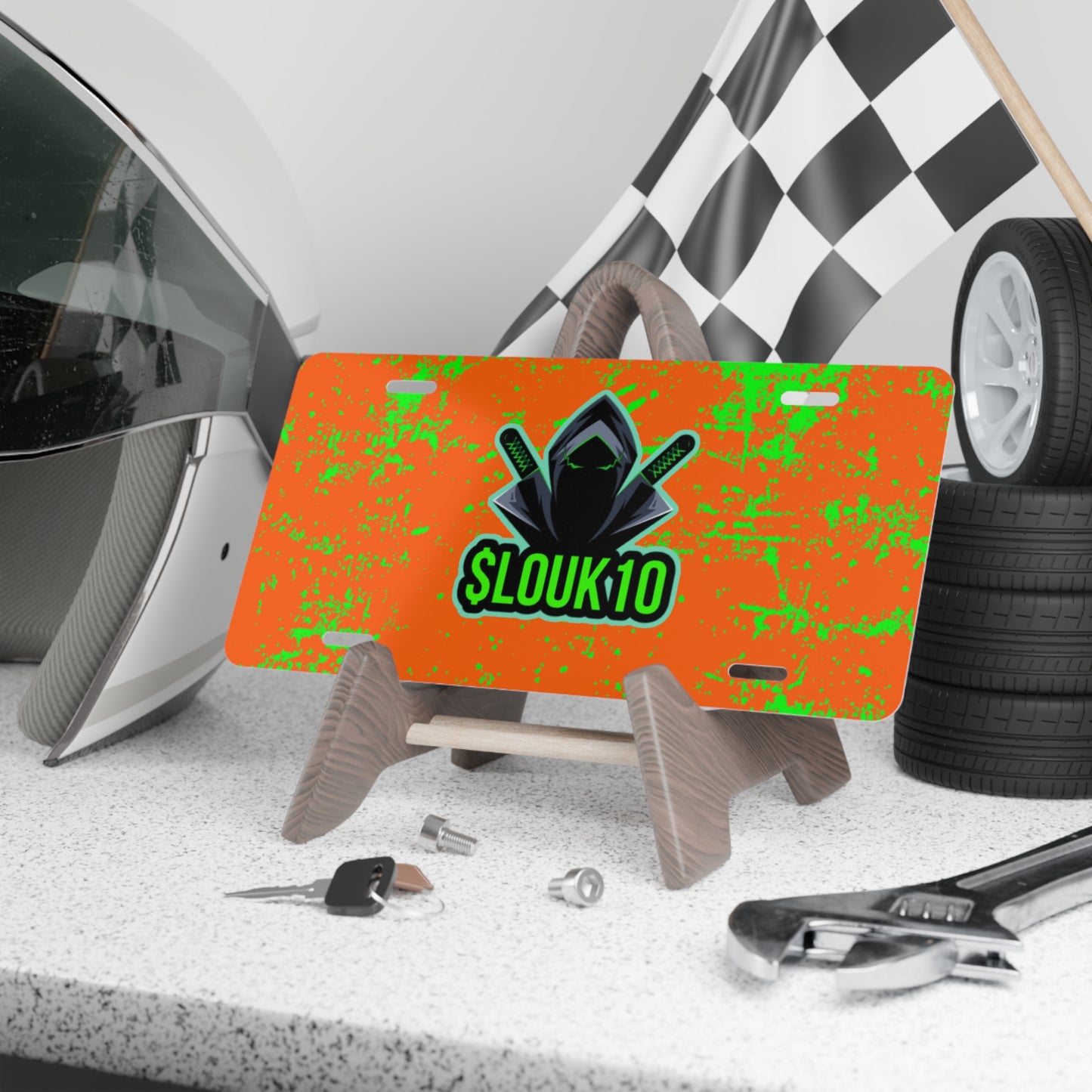 Slouk10 Vanity Plate