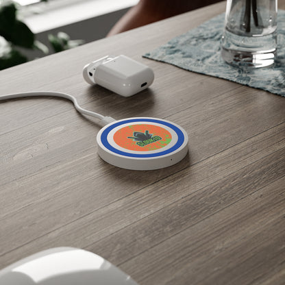 Slouk10 Quake Wireless Charging Pad, Gamer Charger, Cool Tech Gift, Desktop Decoration, Unique Charging Station, Slouk10 Design
