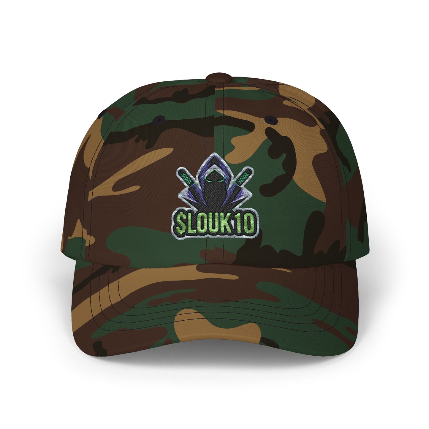 slouk10 Camo Dad Cap - Classic Camouflage Hat, Perfect for Father's Day, Outdoor Adventures, Casual Style, Gifts for Dads