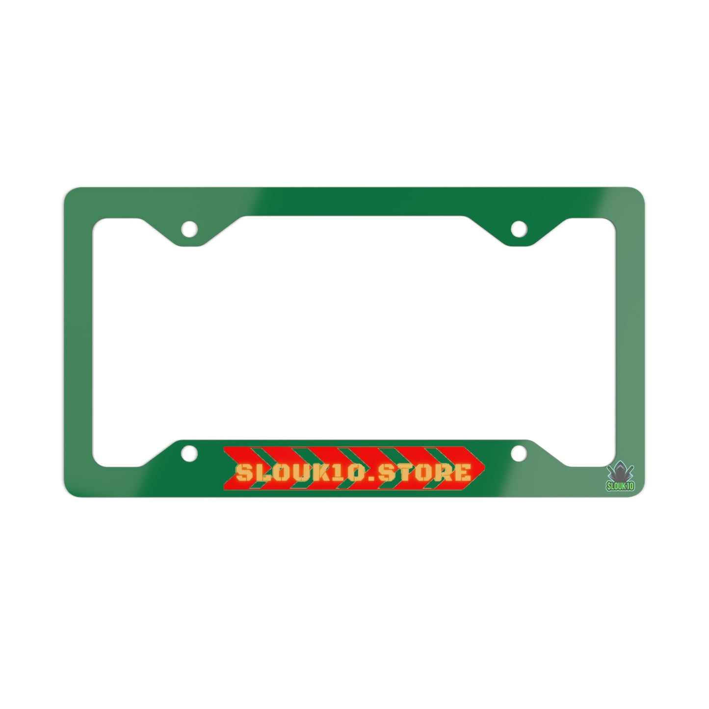 Metal slouk10 License Plate Frame