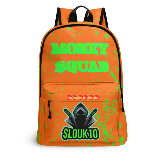 Slouk10 (PU) Leather School Backpack