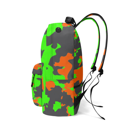 Slouk10 camo (PU) Leather School Backpack