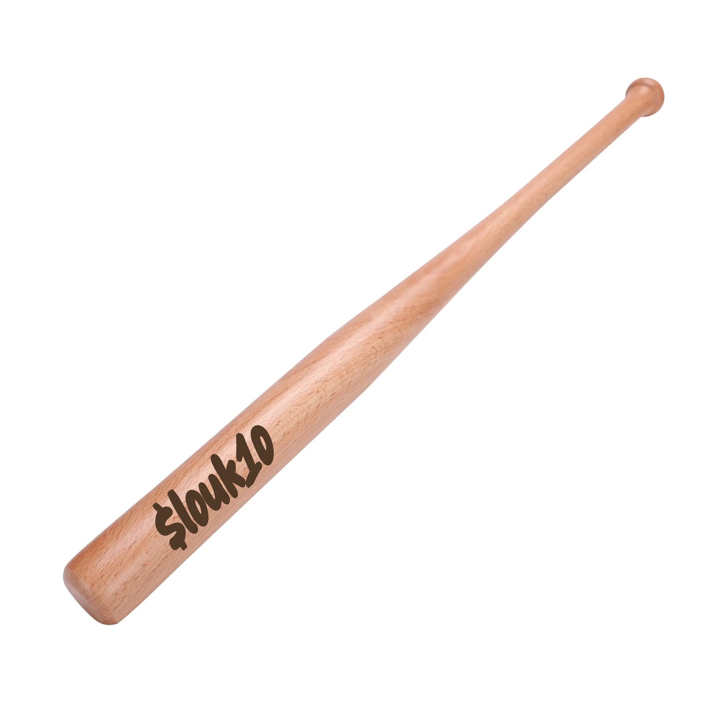 Engraved $louk10 Wooden Mini Baseball Bat