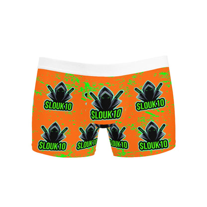 Slouk10 Mens All Over Print Boxer Briefs