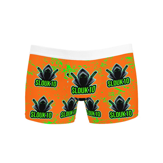 Slouk10 Mens All Over Print Boxer Briefs
