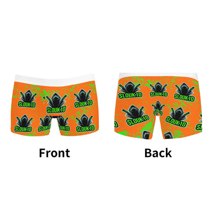 Slouk10 Mens All Over Print Boxer Briefs