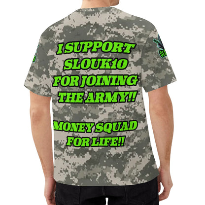 Slouk10s ARMY camo Mens All Over Print Classic T-Shirt