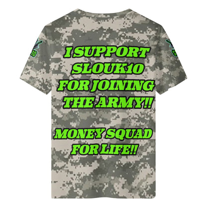 Slouk10s ARMY camo Mens All Over Print Classic T-Shirt