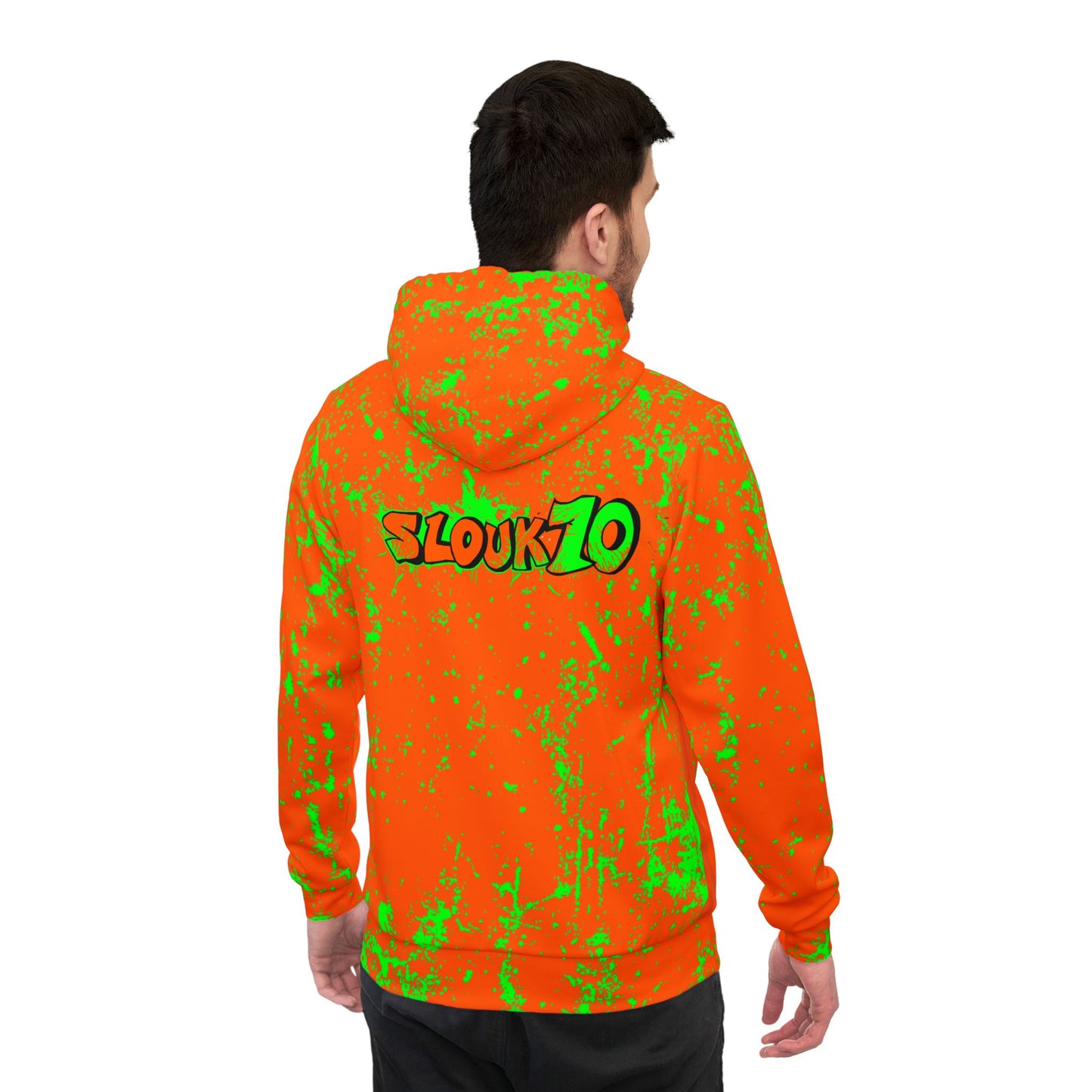 Slouk10 paint splash Hoodie!