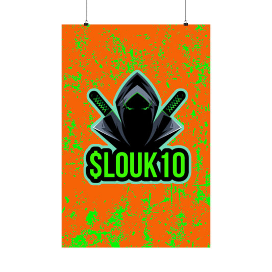 Slouk10 Matte Vertical Posters