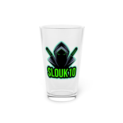 Slouk10 Pint Glass, 16oz