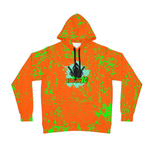 Slouk10 paint splash Hoodie!