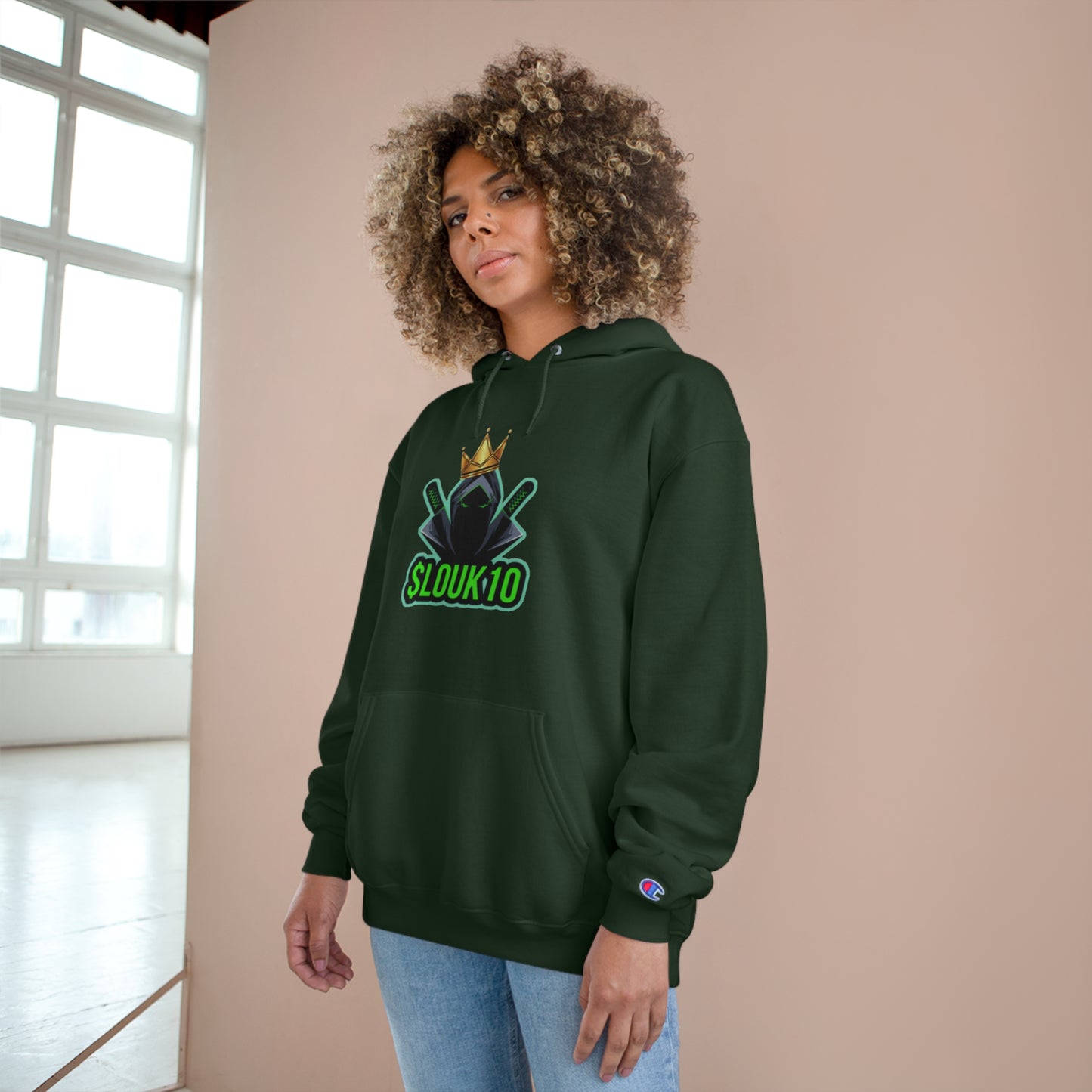 King slouk Champion Hoodie