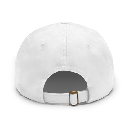 Slouk10 Dad Hat with Leather Patch (Rectangle)